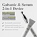 BARULAB Galvanic Dark Spot Serum Auto Depuffing Lifting Eye Cream - Deeply Penetrates Corrects Uneven Skin Tone Hyperpigmentation Dark Circles Fine Lines Wrinkles Puffiness Korean Skincare