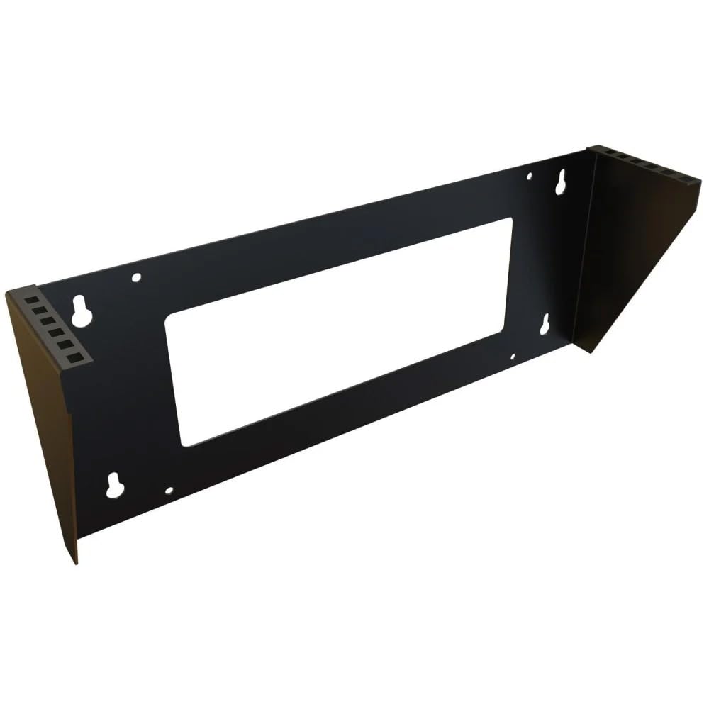 Techly Professional 026135 Staffa di Montaggio da Muro Verticale Easyline Nero Nero