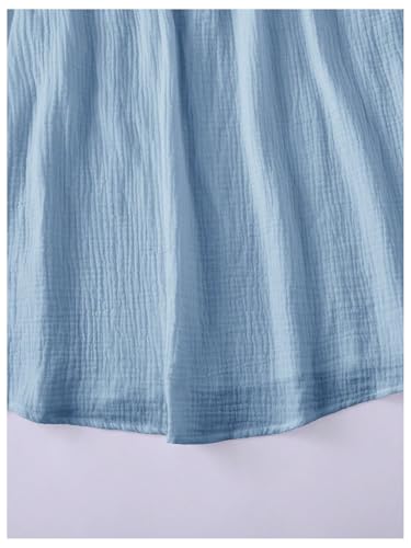 Image of SOLY HUX Women's Summer Cami Sun Dress A Line Tie Shoulder Y2k Cute Casual Short Mini Beach Babydoll Dresses