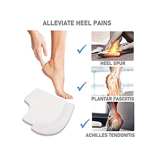 Image of VivoFoot 2 Pair Gel Heel Protector,Heel Pain and Cracked Heels Relief Socks (Pack of 2)
