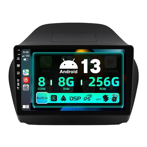 SXAUTO ¦8G 256G¦ Android 14 IPS Autoradio Voor Hyundai IX35 (2010-2017