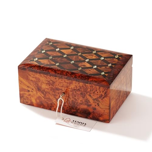 YEMMA Thuya Wood Keepsake Box