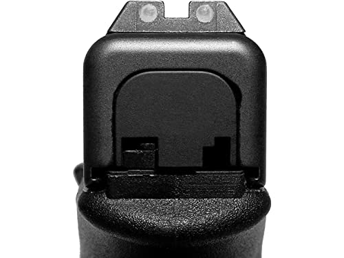 Ndz Performance Rear Slide Cover Plate For Glock Gen 1-4 9Mm .40 S&W .357 Sig 10Mm .45 Gap Laser Engraved Anodized Aluminum In Black - Don't Tread On Me Snake Squares #TOP2
