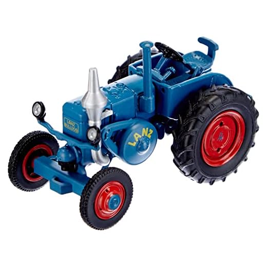 Schuco Lanz Bulldog 452017400 - Coche de Juguete (Escala 1:64), Color Azul