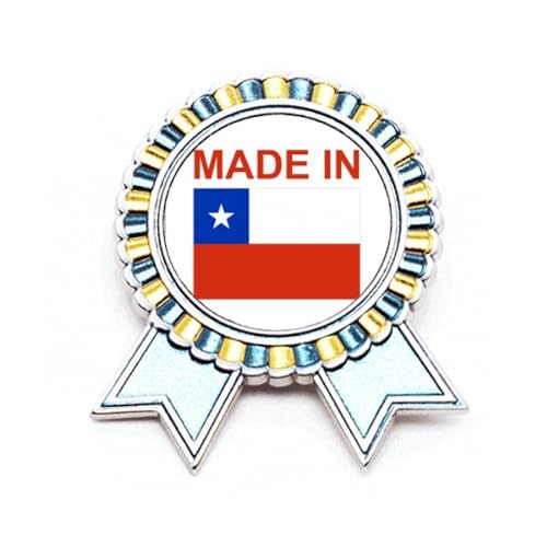 Broche Chili Country Love en métal taille M le cadeau parfait pour passionné de country