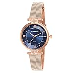 Giordano-Analog-Watch-for-Women-Water-Resistant-Fashion-Watch-Round-Shape-with-3-Hand-Mechanism-with-Mesh-Metal-Band-Wrist-Watch-to-Compliment-Your-LookIdeal-Gift-for-Female-GD-60009