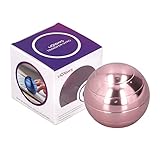 Cygmophing – Boule de Gyroscope rotative en Alliage, 45mm de diamètre, Jouet de décompression du Bout des Doigts, soulagement de l'anxiété (Or Rose)