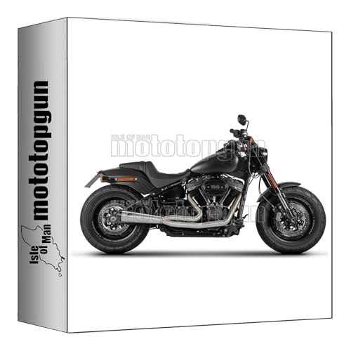 zard omologato e4/e5 scarico completo acciaio lucido n compatibile con harley davidson breakout 2016 2017 2018 2019 2020 2021 2022 2023 mototopgun