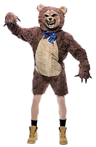 Paper Magic Cuddles The Bear Costume, Brown, One Size