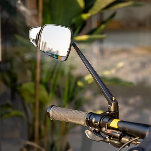 Miroir latéral vélo grand angle pour ne plus craindre les angles morts sur la route - 3