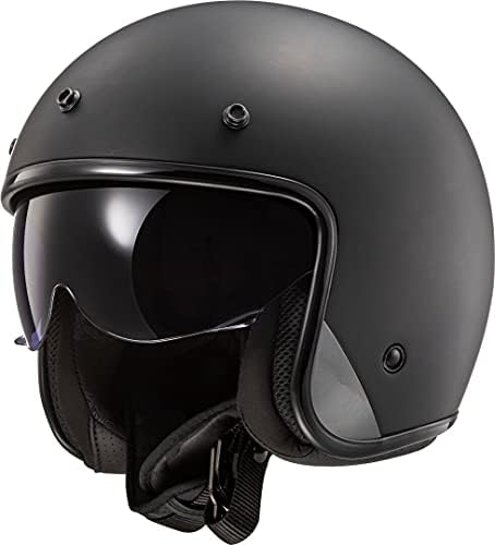 LS2, casco jet moto BOB black mat, XS : Amazon.it: Auto e Moto
