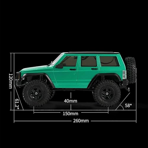 Image of Jet Roy1 /18 Four Wheel Drive Remote Control Rock Crawler 8562-C8809 Rc Multi-Terrain Off Road Car 3Speed Motor Esc Servo Light System Battery C8809 (Rock CAR Heavy)
