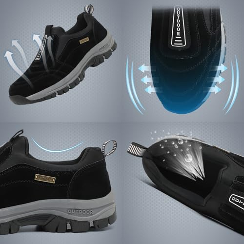 Enjerr Orthopedic Shoes Men Womens, Non-Slip Slip-On Outdoor Sneakers, Comfortable Breathable Balance Shoes for Walking Hiking4