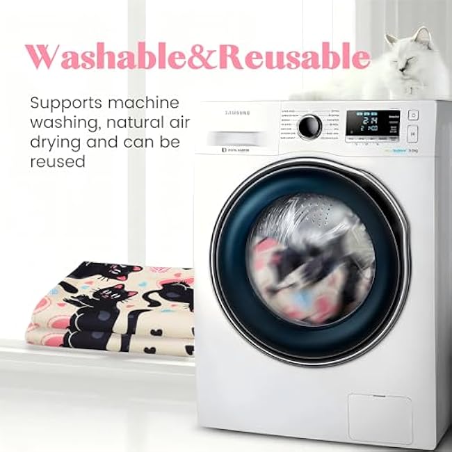 27.6¡° Cat Wrap for Cutting Nails Self-Adherent Fabric Cat Wrap for Grooming Cat Restraint for Nail Clipping Anti-Escape Cat Calming Wrap Within 15lbs-lO1ISDFr