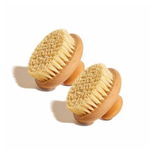 Kit 2 un Escova Seca Esfoliação Corporal Vegana - A segunda pela metade do preço