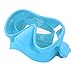 MAVIS LAVEN Snorkel Diving Mask, 3D Tight Fit Foldable Anti Fog Tempered Glass Swim Goggles for Freediving (Blue)