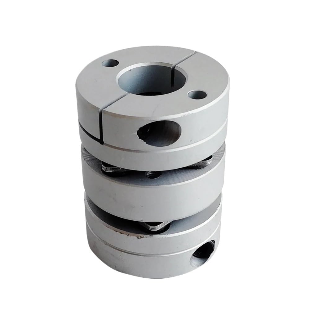 Accouplement d'arbre à Double diaphragme, diamètre extérieur 56 mm, 12 mm, 12,7 mm, 14 mm, 15 mm, 16 mm, 17 mm, 18 mm, 19 mm, 20 mm, 22 mm, 24 mm, 25 mm(12.7x20mm)