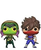  Funko Pop! Games – Marvel VS Capcom Infinite – Gamora vs Strider (2 unidades) – Figuras de vinilo de 10 cm Released 2017