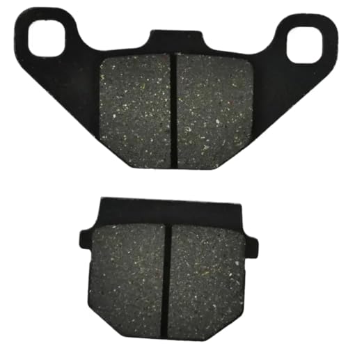 �t�����g �u���[�L �p�b�h ���A �u���[�L �p�b�h 2 �p�b�N �����ԃI�[�g�o�C���i QUADRO 350 CC Qooder QV3 2018 2019 2020 �ɑΉ�(1 Pair Front)