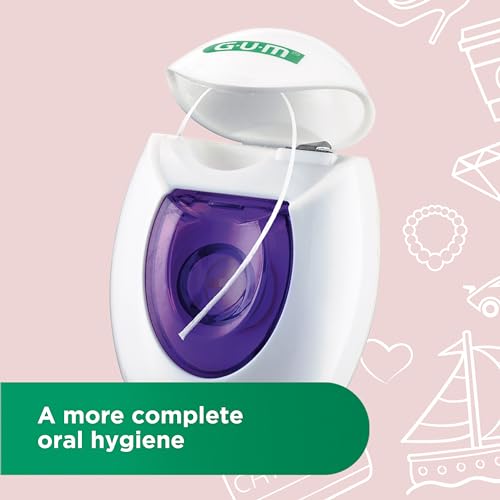 GUM EXPANDING FLOSS Zahnseide/Flauscht während der Verwendung auf/Auch für enge Zahnzwischenräume geeignet/Leicht gewachst/Sanft zum Zahnfleisch / 4x30m (+1 Gratisprobe) – Bild 7