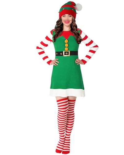 Robe d'elfe de Noël pour illuminer vos soirées déguisées en famille