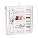 Bebe au Lait Premium Muslin Swaddle Blanket Set, Sparrow and Vintage Stripe