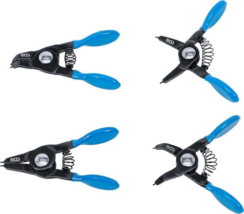 BGS 444 | Circlip Pliers Set | for small Circlips | 80 mm | 4 pcs.