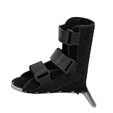 Transpirable anti-rotación del tobillo fijo pie de los zapatos esguinces Estabilizador de arranque para la articulación del tobillo esguince fractura de Rehabilitación