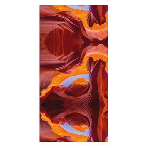 MHYRAC Toalla de playa, toalla de baño Antelope Canyon, toalla de piscina, ideal para gimnasio, natación, 80 x 160 cm