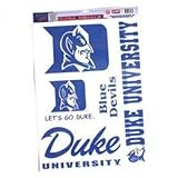 WinCraft NCAA Duke University Multi Use Decal, 11 x 17