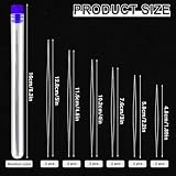 18 Pcs Collapsible Beading Needles for Seed Beads