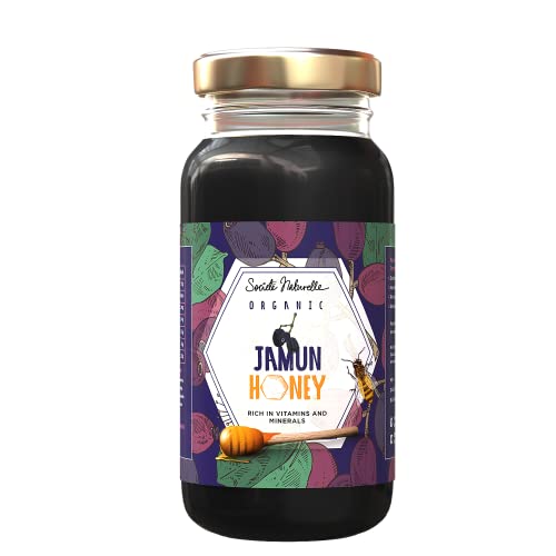 Image of Jamun Honey Organic NMR Tested - Pure Natural Certified Original Unprocessed - 250 g