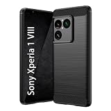 Wookfiss Custodia per Sony Xperia 1 VIII Cover, Silicone Case