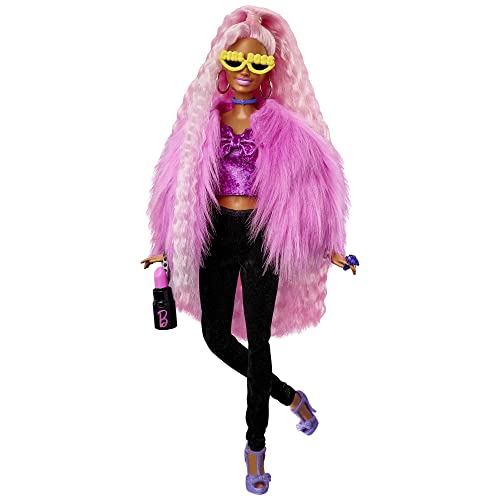 Barbie Extra Deluxe Muñeca con Accesorios y Mascota miniatura 6