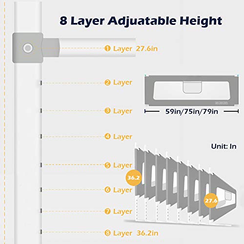 Bed Rails for Toddlers Infants Safety Guardrail Extra Long Baby Bed Rail Guard for Kids Twin, Double, Full-Size Queen & King Bed (1Side(79\" Lx27 H))