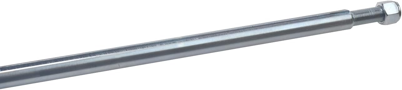 Axle 1" Diameter 36" Steel Axle Rod With 1" to 3/4" Step-Down & 3/4-16 Fine Thread 1/4" Keyway For ATV Go-Karts Quads Dune Buggies