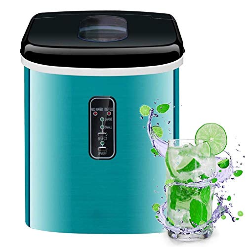 Máquina para hacer cubos de hielo acero inoxidable 16 kg 95W miniatura 1