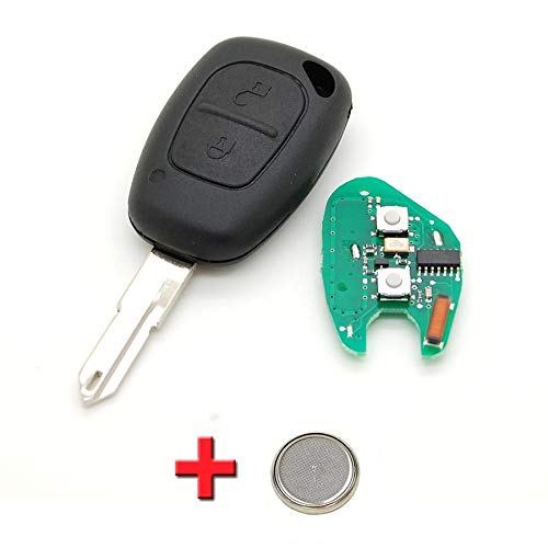 Renault - Llave más sistema electrónico, para Renault Trafic, Master, Vivaro y Kangoo