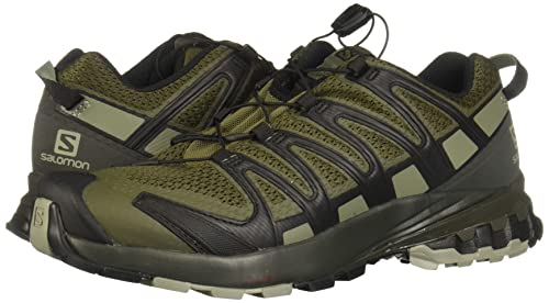 Salomon Tênis de corrida masculino XA PRO 3D V8, Folha de uva, turfa/sombra, 10