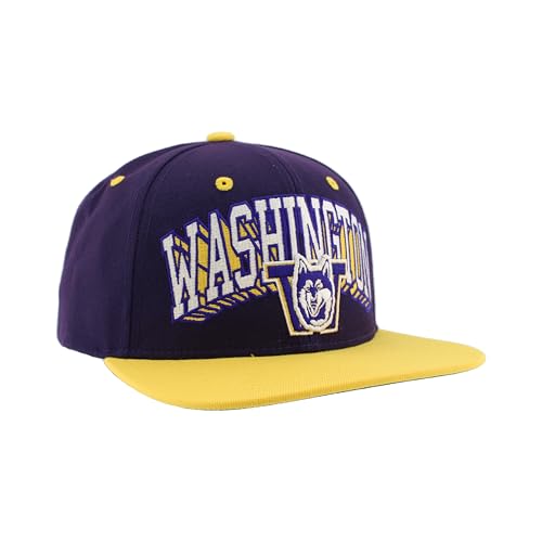 Gorra Snapback Plana Washington Huskies NCAA Oficial miniatura 5