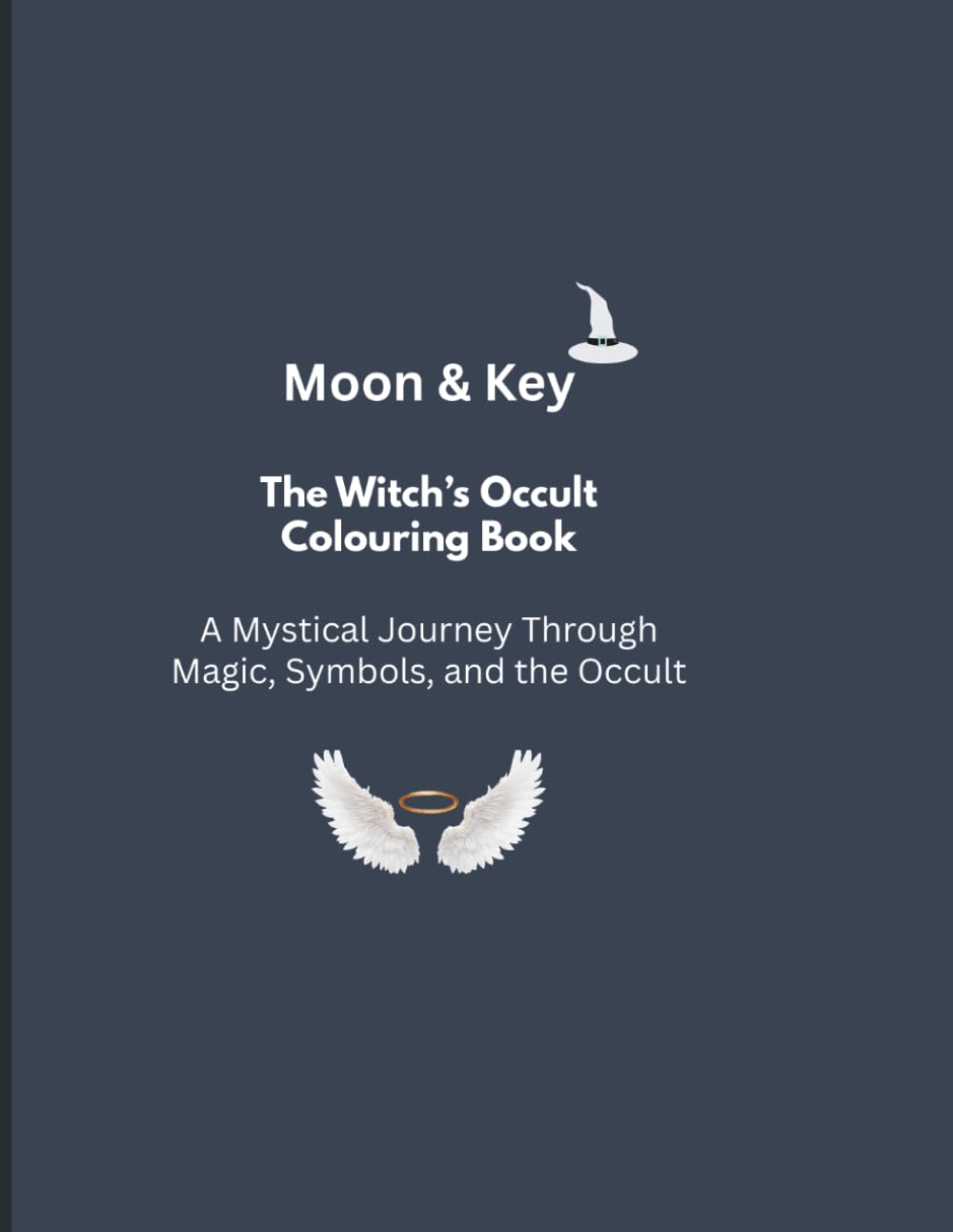 Witchcraft & Occult Colouring Book for Adults (Moon & Key Colouring Collection)