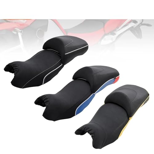 Asiento para R1200Gs y R1250Gs con espuma de alta densidad y acabado amarillo impermeable 2