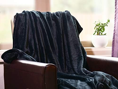 Higher Comfort Luxuriously Soft Premium Throw Blanket - Royal Red - 50" x 60" - Perfect as All-Season(s) Couch Blanket or Bed Throw