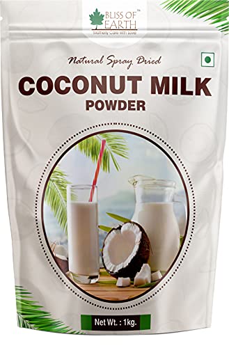 Bliss Of Earth 1Kg Coconut Milk Powder Natural Spray Dried