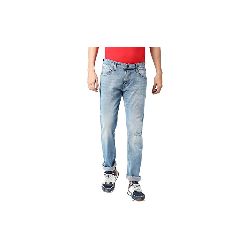 Pepe Jeans Men's Slim Fit Jeans (PM207352Q053_Blue_32)