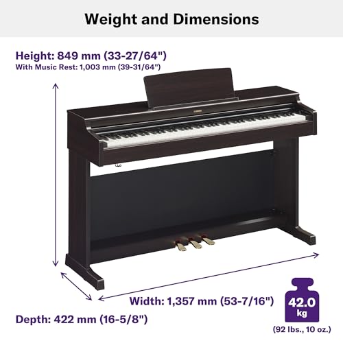 88-Key Digital Piano with Weighted Action