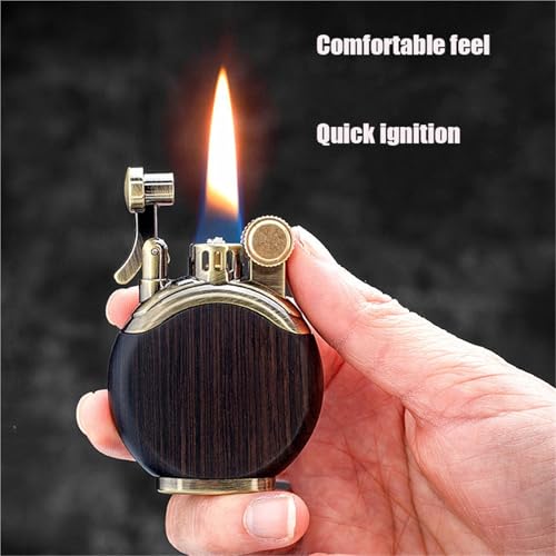 Encendedor de queroseno retro resistente al viento para barbacoas y camping al aire libre 3