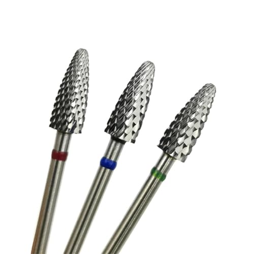 Foret à ongles carbure de tungstène 5mm 3/32 matériel faux ongles F0513-C