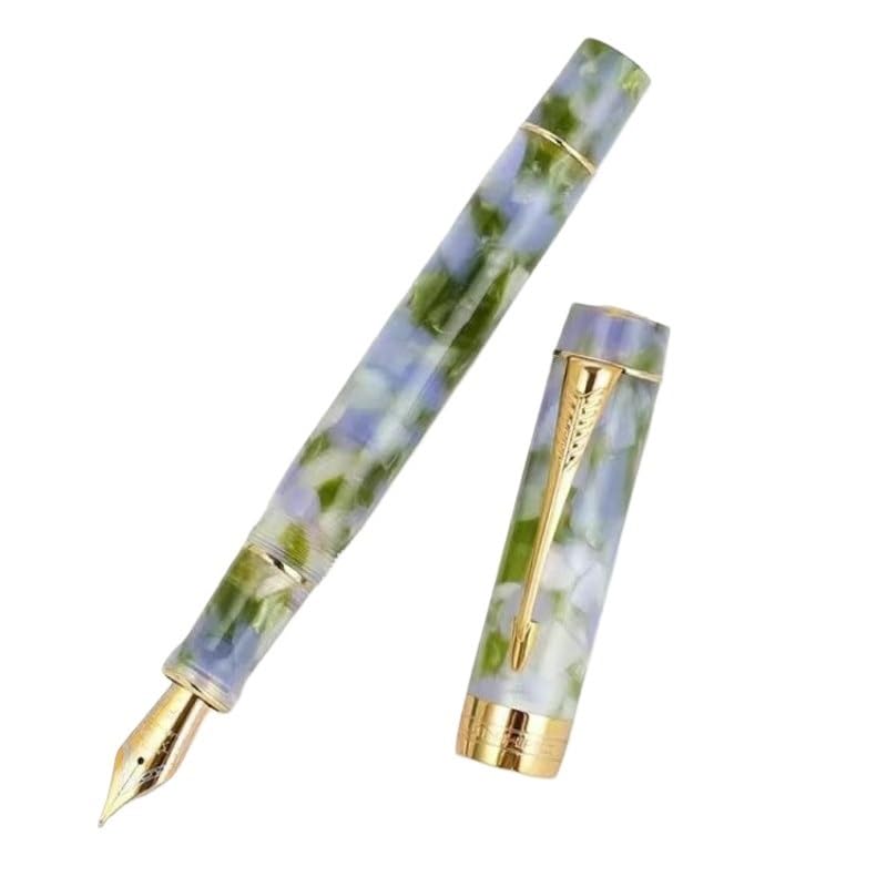 Penna stilografica serie 100 Century con pennino F da 0,5 mm, penne a inchiostro liscio per scuola e ufficio, idea regalo (7, solo penna)
