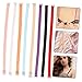 Gatuida 8Pcs Skid Adjustable Straps for Women Elastic Replacement Shoulder Straps Durable Resistant High Elasticity Support Fashionable